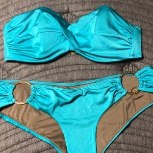 Victoria’s Secret Bandeau & Hipster Bottom Bikini